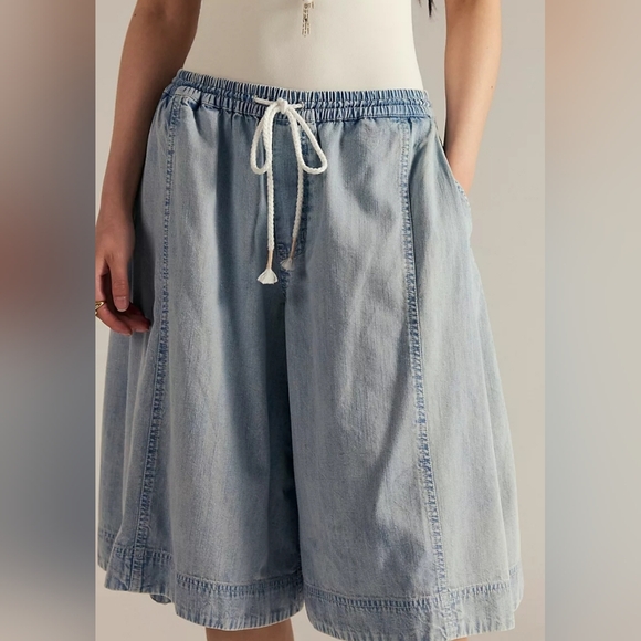 Free People We The Free Distant Lover Culottes - Picture 2 of 12